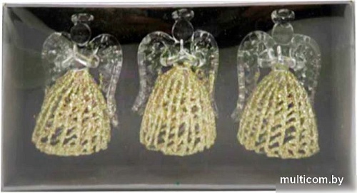 Елочная игрушка GreenTerra 6165-2 (3 шт)