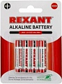 Батарейки Rexant AAA/LR03 4шт 30-1012