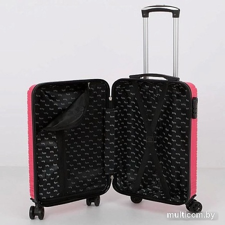 Чемодан-спиннер Mr.Bag 338-9105/5-20PNK (фуксия)