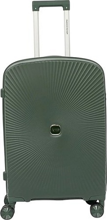 Чемодан-спиннер Francesco Molinary 344-168/2-24GRN (зеленый)