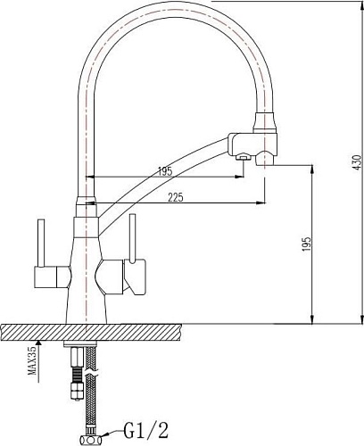 Смеситель Raglo R80.621.05