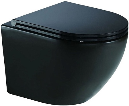 Унитаз подвесной WeltWasser Merzbach 041 XL MT-BL