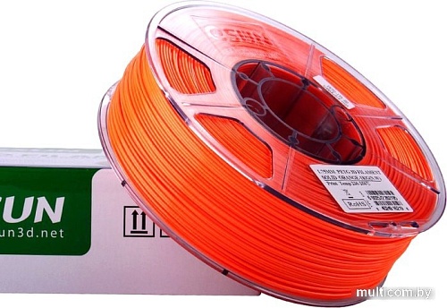 Пластик eSUN PET-G 1.75 мм 1000 г (оранжевый непрозрачный)