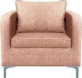 Интерьерное кресло Brioli Терзо (рогожка, J11 розовый)