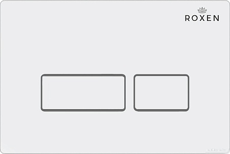 Унитаз приставной Roxen Antares в комплекте с инсталляцией Attach 5 в 1 967013 (кнопка: белый глянцевый)