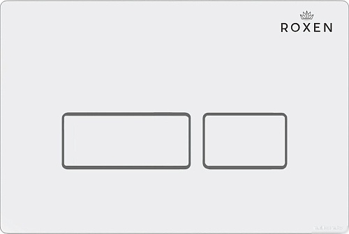Унитаз приставной Roxen Antares в комплекте с инсталляцией Attach 5 в 1 967013 (кнопка: белый глянцевый)