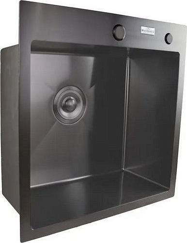 Кухонная мойка MARRBAXX B5050-R (черный/графит)