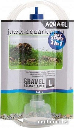 Очиститель грунта AquaEl Gravel & Glass Cleaner L 330 мм