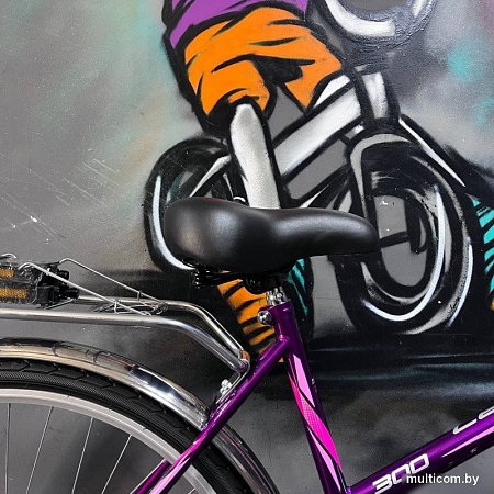 Велосипед Stels Legenda 300 28C р.20 2024 (пурпурный)