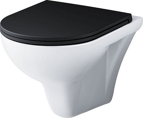 Унитаз подвесной AM.PM Gem CK90H0303B (черный с гигиеническим душем)