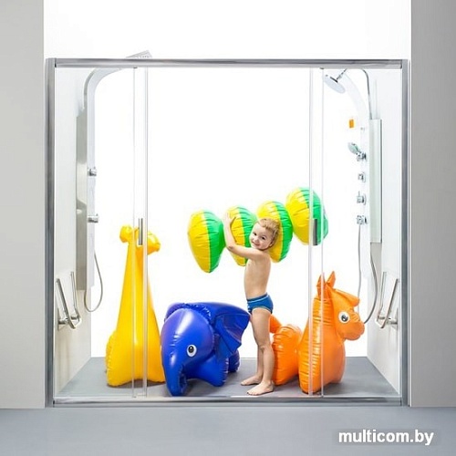 Душевая дверь Ravak Blix BLDP4 150 (белый/прозрачное)