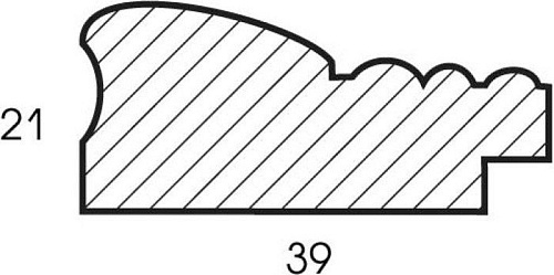 Фоторамка Белоснежка Isabelle 1020-BL (золото)