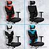 Кресло AeroCool Guardian (черный/белый)