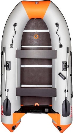 Моторно-гребная лодка Тонар Алтай 320L (оранжевый/белый)