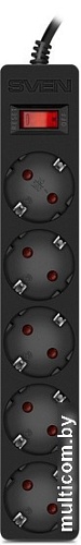 Сетевой фильтр SVEN SF-05E (3 м)