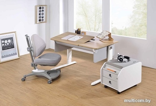 Детское ортопедическое кресло CooBee 138 (пудровый розовый)