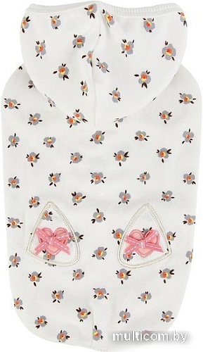 Футболка Pinkaholic Fiorella с капюшоном NATA-TS7567-IV-S (слоновая кость)