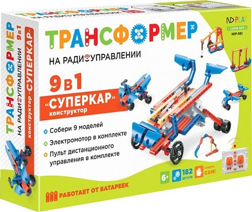 Конструктор ND Play Суперкар 9 в 1