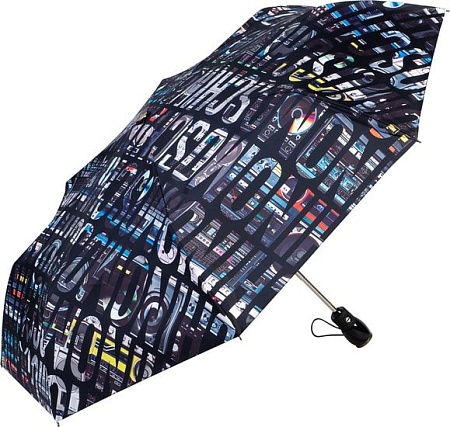 Зонт Moschino 8600-OCA Boombox Black