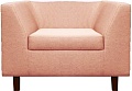 Интерьерное кресло Brioli Дедрик Д (рогожка, J11 розовый)