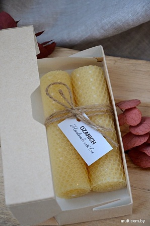 Набор свечей Вендитио CW1-2 (2 шт, белый)