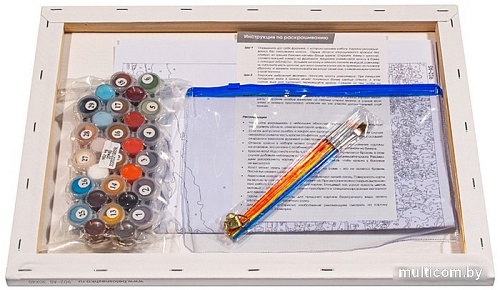 Картина по номерам Белоснежка Садовый натюрморт 1166-AS