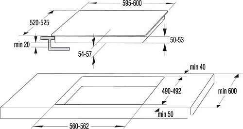 Варочная панель Gorenje ECT644BSC