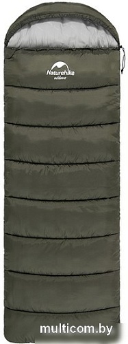 Спальный мешок Naturehike U350 NH20MSD07 (правая молния, хаки)