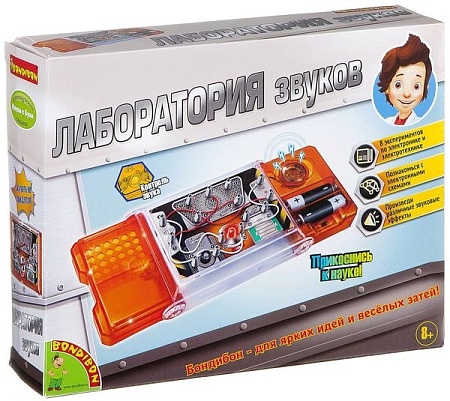 Набор для опытов Bondibon Науки с Буки Лаборатория звуков ВВ2362