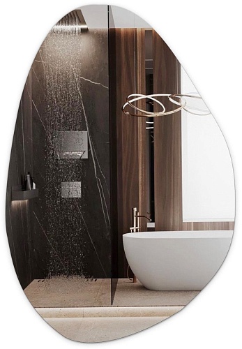 Зеркало eMZe 55x80 LED.NF.55.80.4K (с подсветкой)