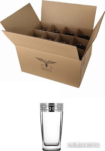 Набор стаканов для воды и напитков Promsiz GE400/1-300/GF/12/I