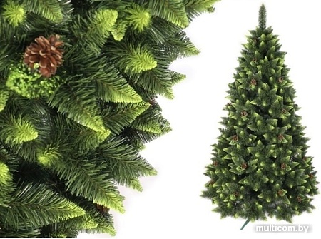 Сосна MiaMar Зеленая Горная с зелеными концами 1.8 м SGZ180K-PVC