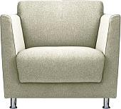 Интерьерное кресло Brioli Куно (рогожка, J1 кремовый)