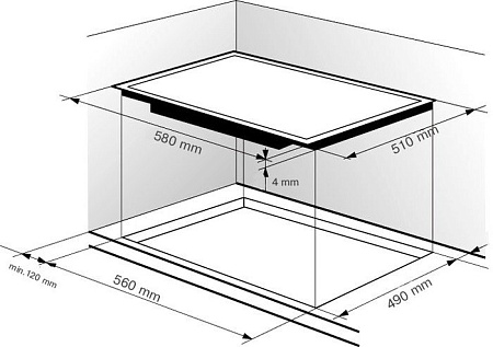 Варочная панель Zigmund & Shtain CIS 189.60 BK