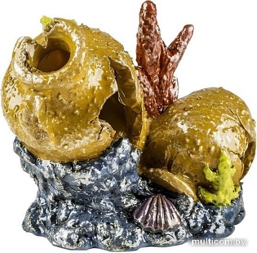 Декорация GloFish Разбитая ваза с GLO-эффектом 19626