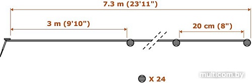 Гирлянда Ikea Соларвет 204.214.10