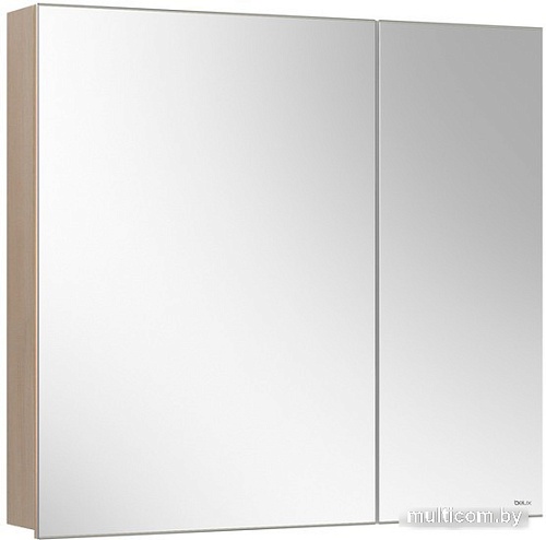 Belux Шкаф с зеркалом Стокгольм ВШ 80 (183, акация лэйкленд светлая)
