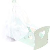 Кроватка для кукол Paremo Любимая кукла Аквамарин мини PFD120-77M