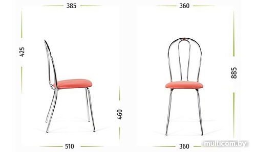 Стул UTFC Венус BL (Z06, синий)