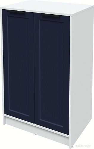 Тумба Интерлиния Концепт Тренд КТ-Т64 (белый платинум/индиго)