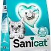 Наполнитель для туалета Sanicat Clumping White Duo 10л