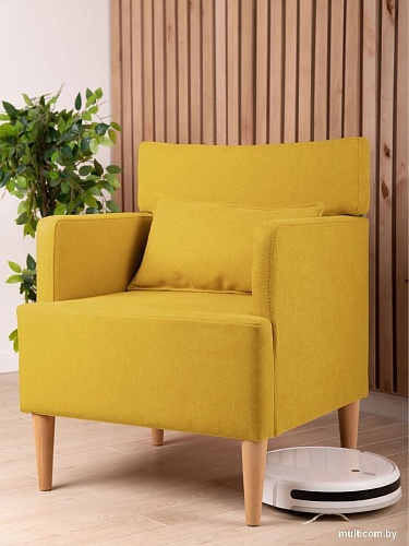 Интерьерное кресло Mio Tesoro Киус (желтый №9)