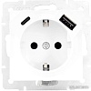 Розетка USB Lezard Vesna 742-0288-181TC