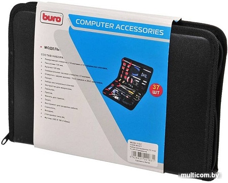 Универсальный набор инструментов Buro TC-1122 37 предметов