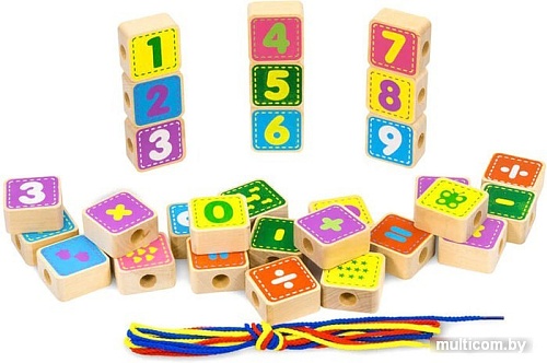 Шнуровка Alatoys Цифры КШЦ3003