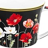 Набор чашек Elan Gallery Маки на черном New Bone China 420673_2