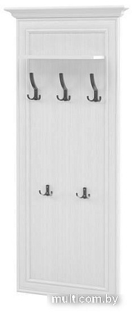 Вешалка для одежды Неман мебель Юнона МН-132-32 (белый текстурный)