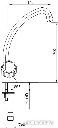 Смеситель Valvex CLASS 2446000