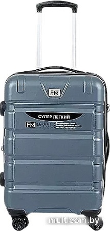 Чемодан-спиннер Francesco Molinary 336-161426/3-20 (серый)