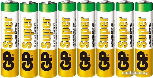 Батарейка GP Super Alkaline AAA 8 шт